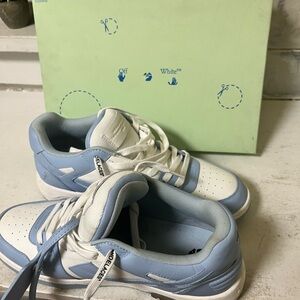 Off-White Blue and White Men's Sneakers